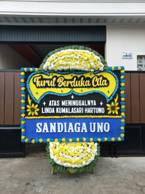 Papan Bunga Duka di Bulu Lor